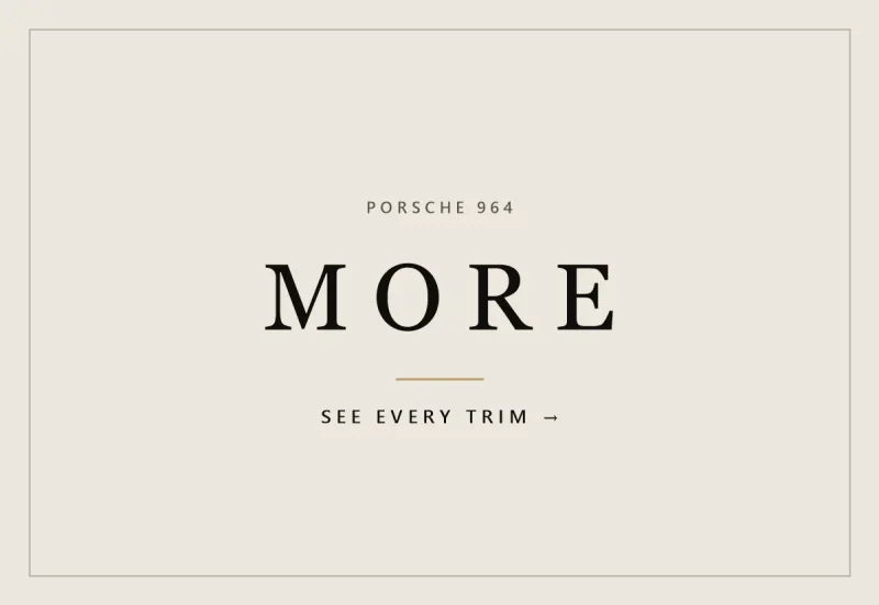 More: see every Porsche 964 trim on the product page